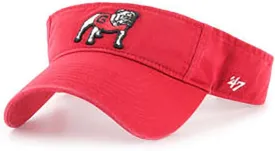 47 Georgia Bulldogs Adjustable Clean Up Red Visor