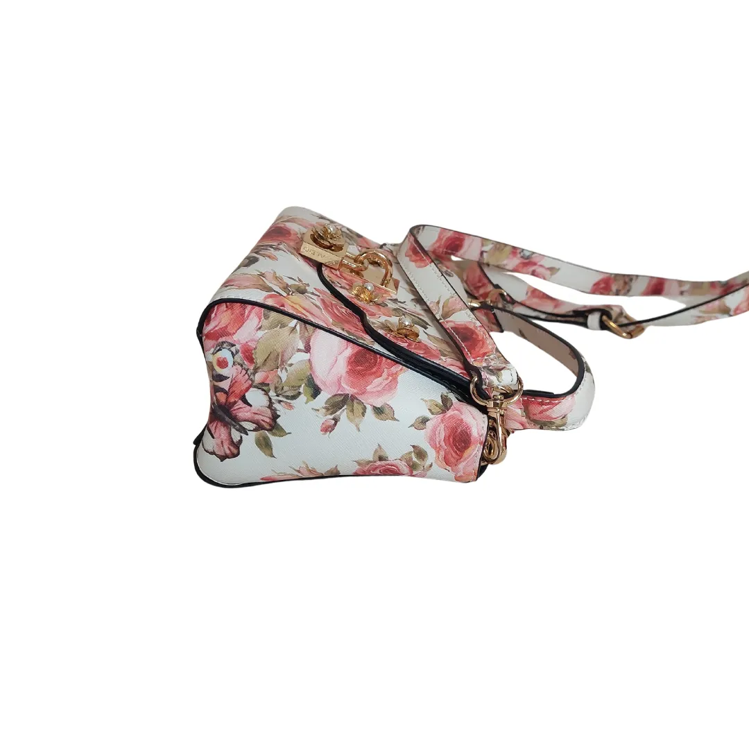 ALDO Floral Printed Embellished Crossbody Bag | Gently Used |