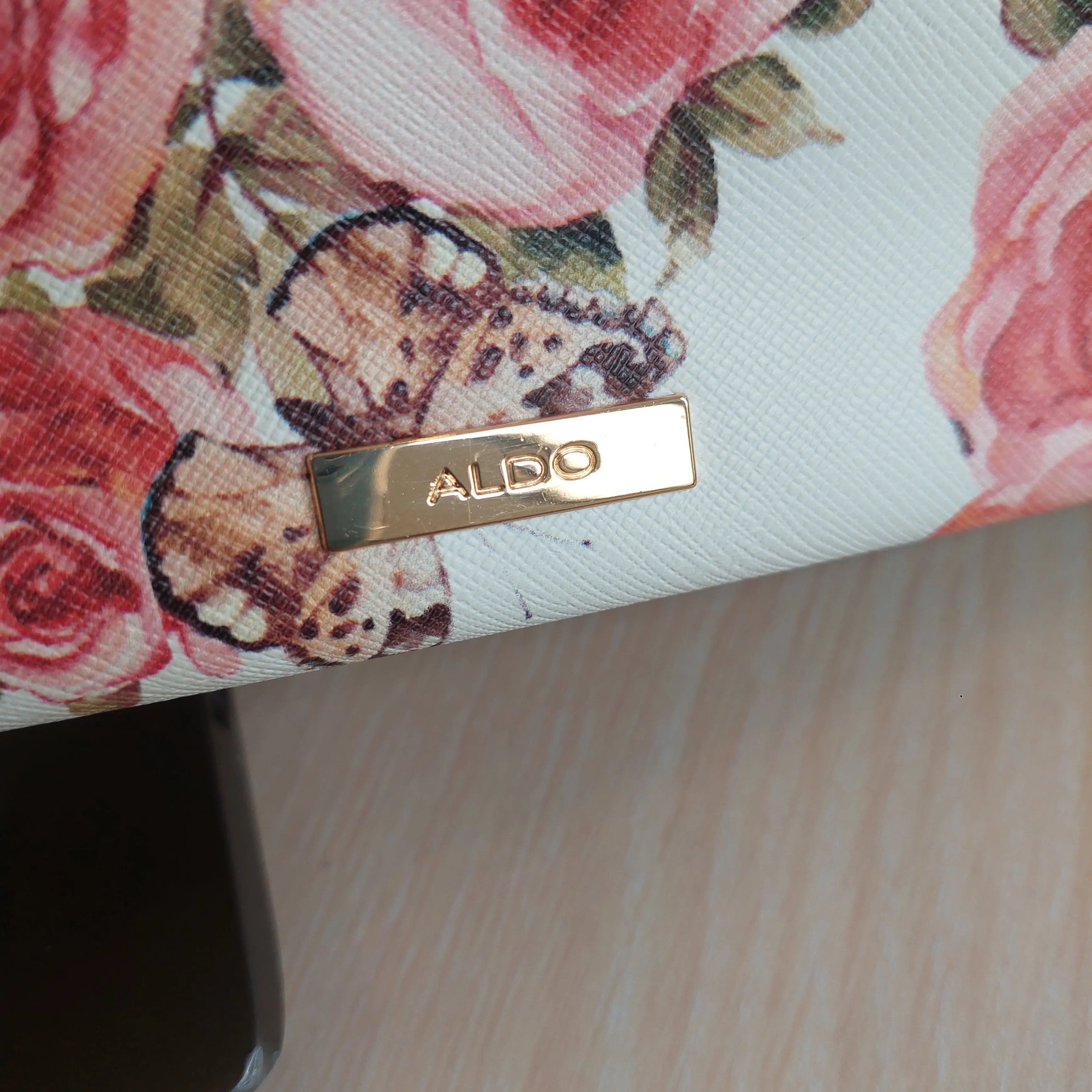 ALDO Floral Printed Embellished Crossbody Bag | Gently Used |