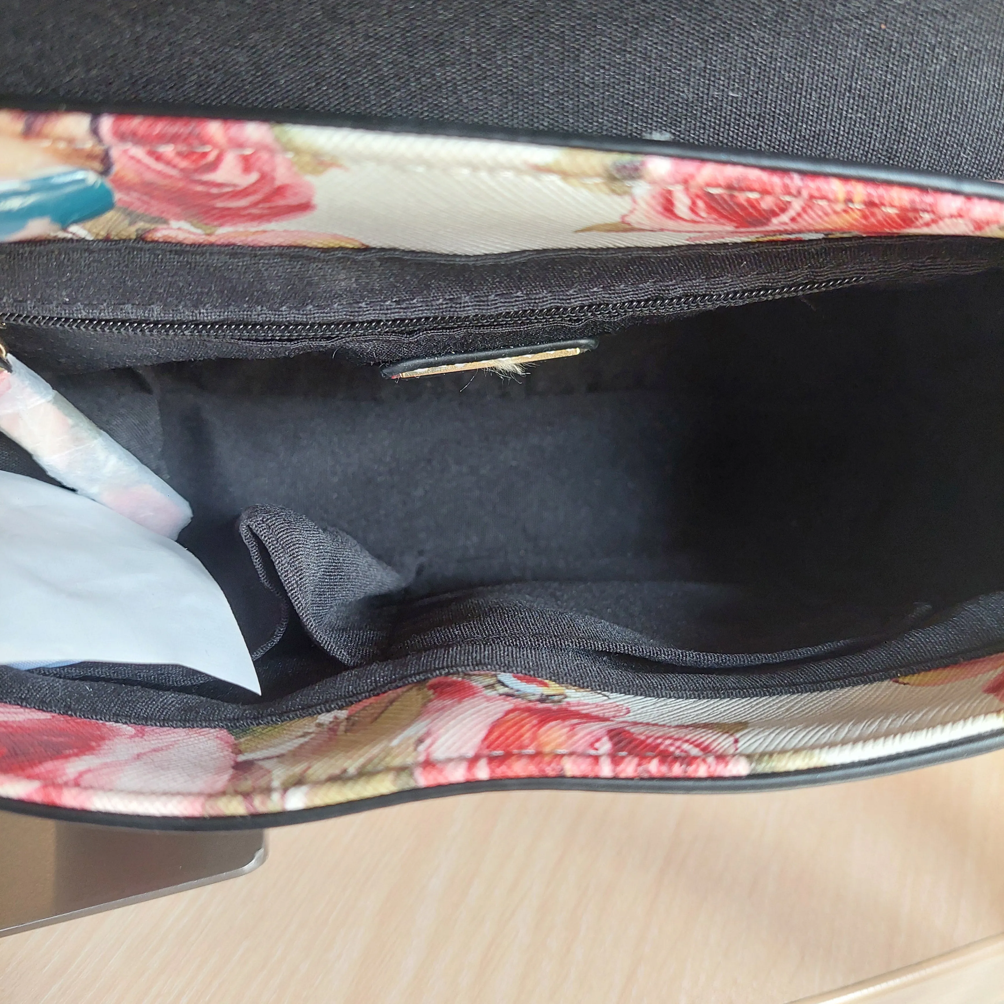 ALDO Floral Printed Embellished Crossbody Bag | Gently Used |