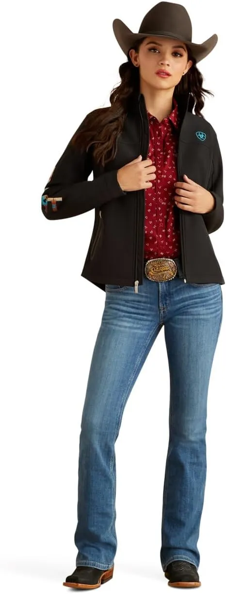 ARIAT Women's Classic Team Softshell Brand Jacket