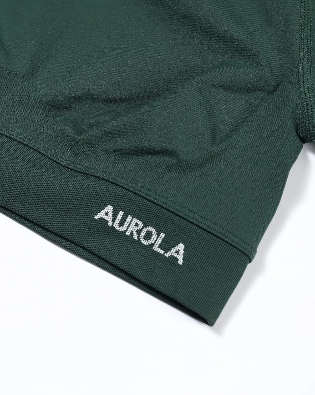 AUROLA Influence Crop Top Workout Shirts for Women, Ultra-Soft Seamless Gym T Shirts Short Sleeve Running Workout Tops
