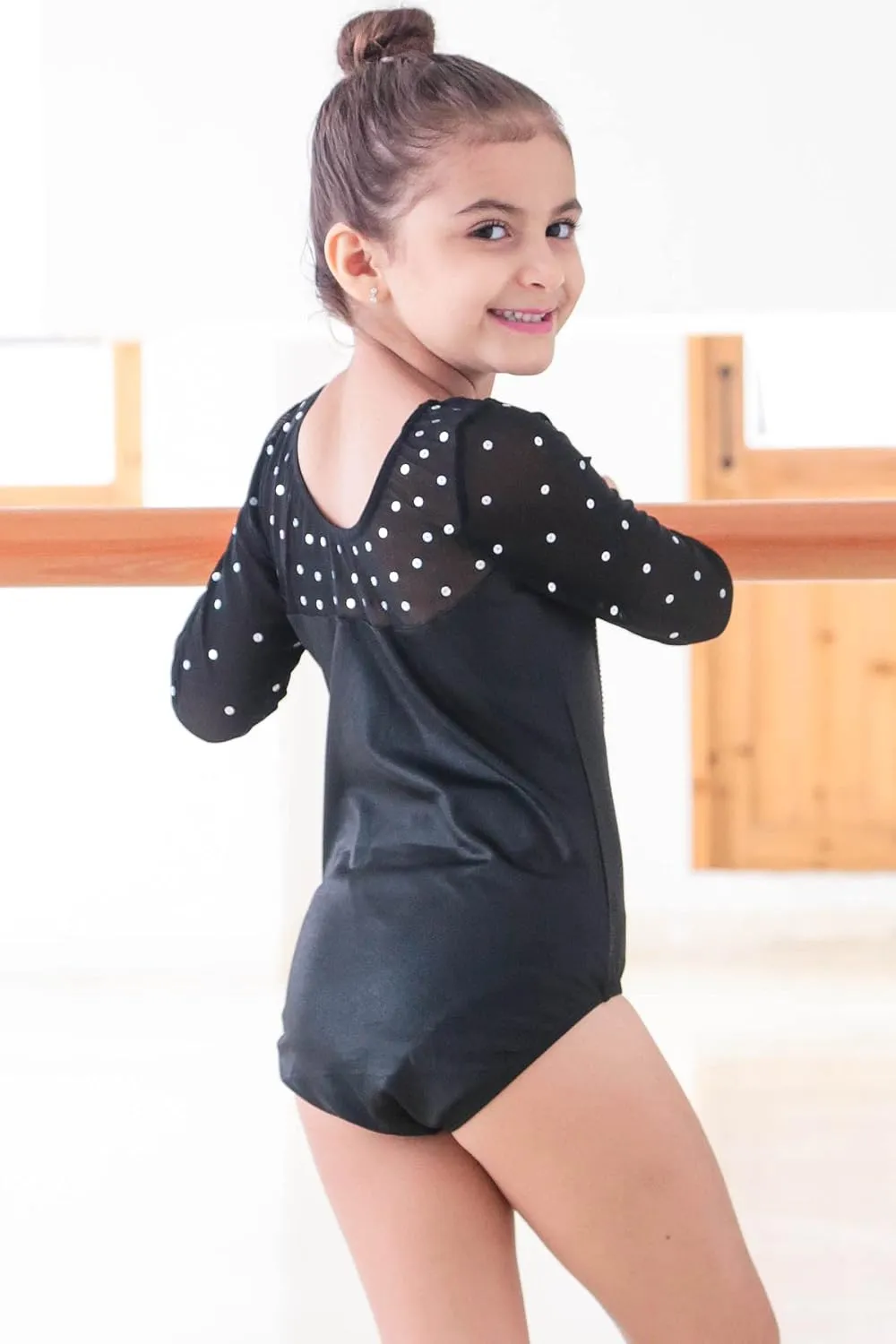 BAOHULU Gymnastics Leotards for Toddler Girls Patriotic Sparkle Red Blue Athletic Dancewear