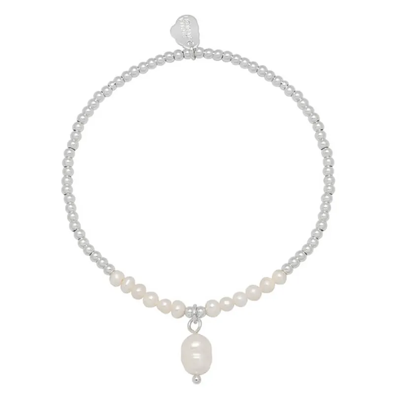 Baroque Pearl Charm Sienna Bracelet