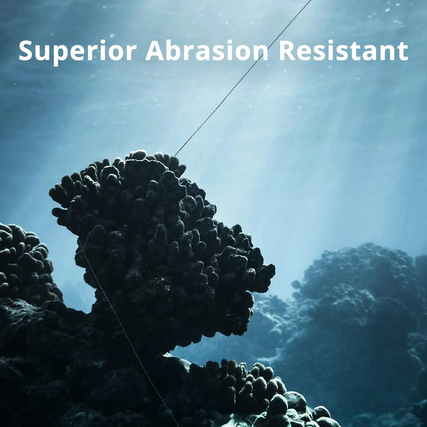 Calamus Bastion Braided Fishing Line -Abrasion Resisting Braided Lines  Thin Diameter Superline  Zero Stretch  4 Strand MultiTuf Fiber Braid Line
