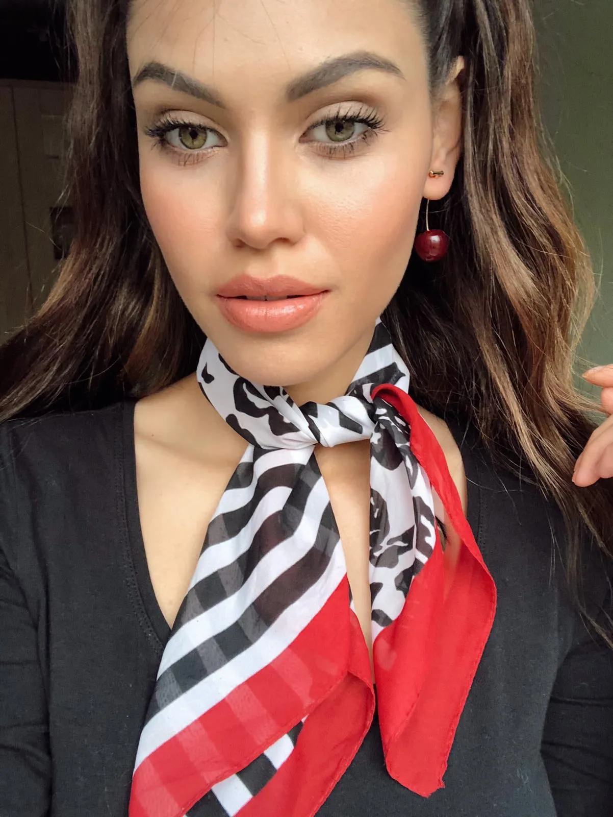 Cherry Drop Earrings