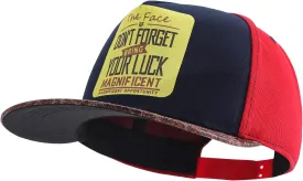 Classic Snapback Baseball Cap Flat Brim Hats for Men Oversized Trucker Hat Hip Hop Style Umpire Hat Vintage 90s Hats