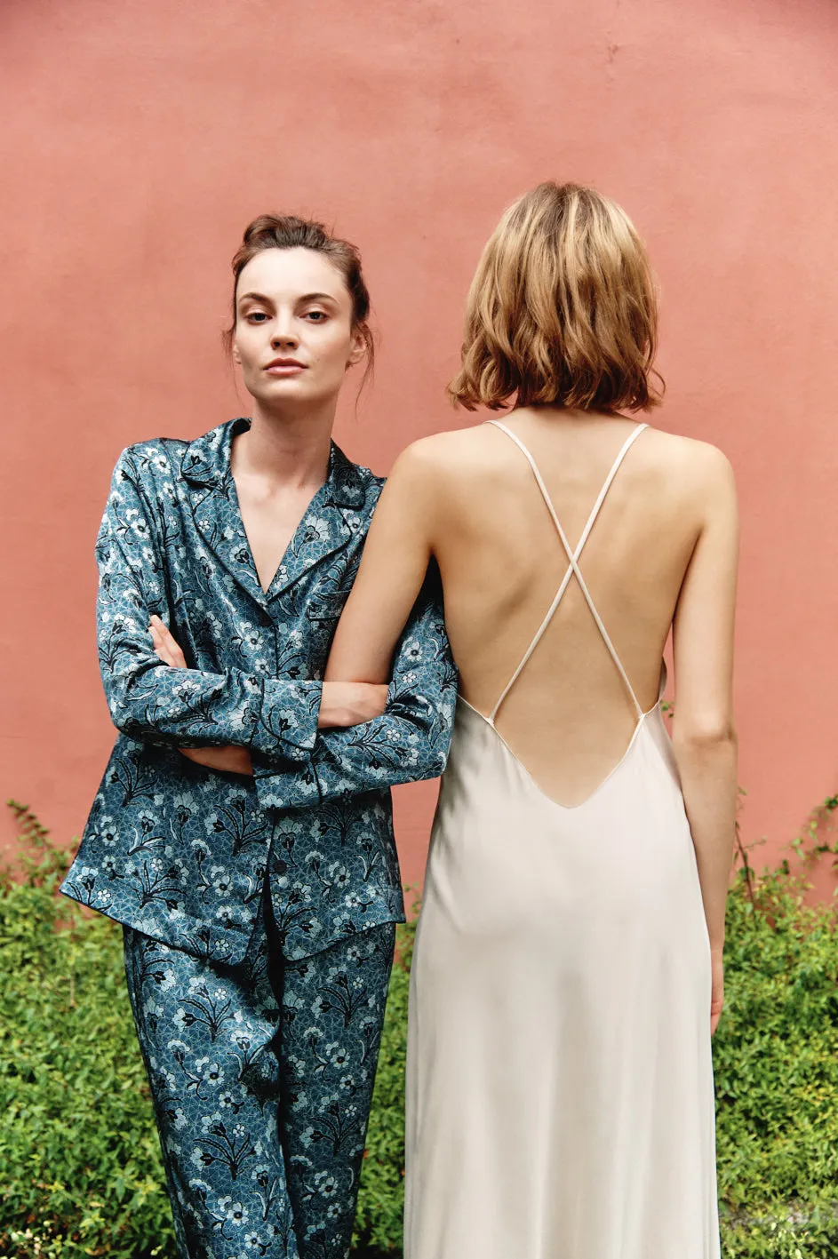 COLETTE SILK PYJAMA SET - Archive