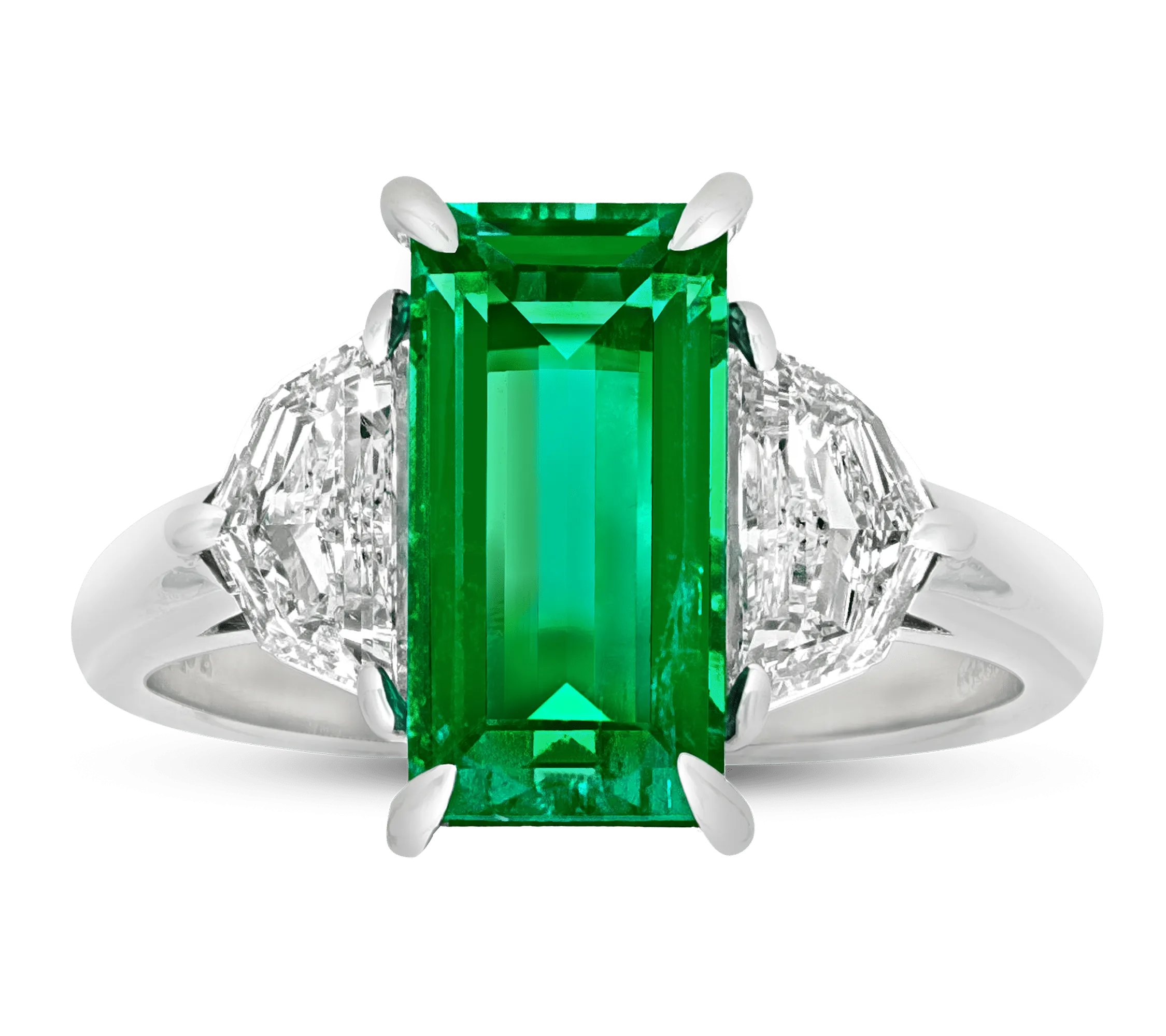 Colombian Emerald Ring, 3.42 Carats