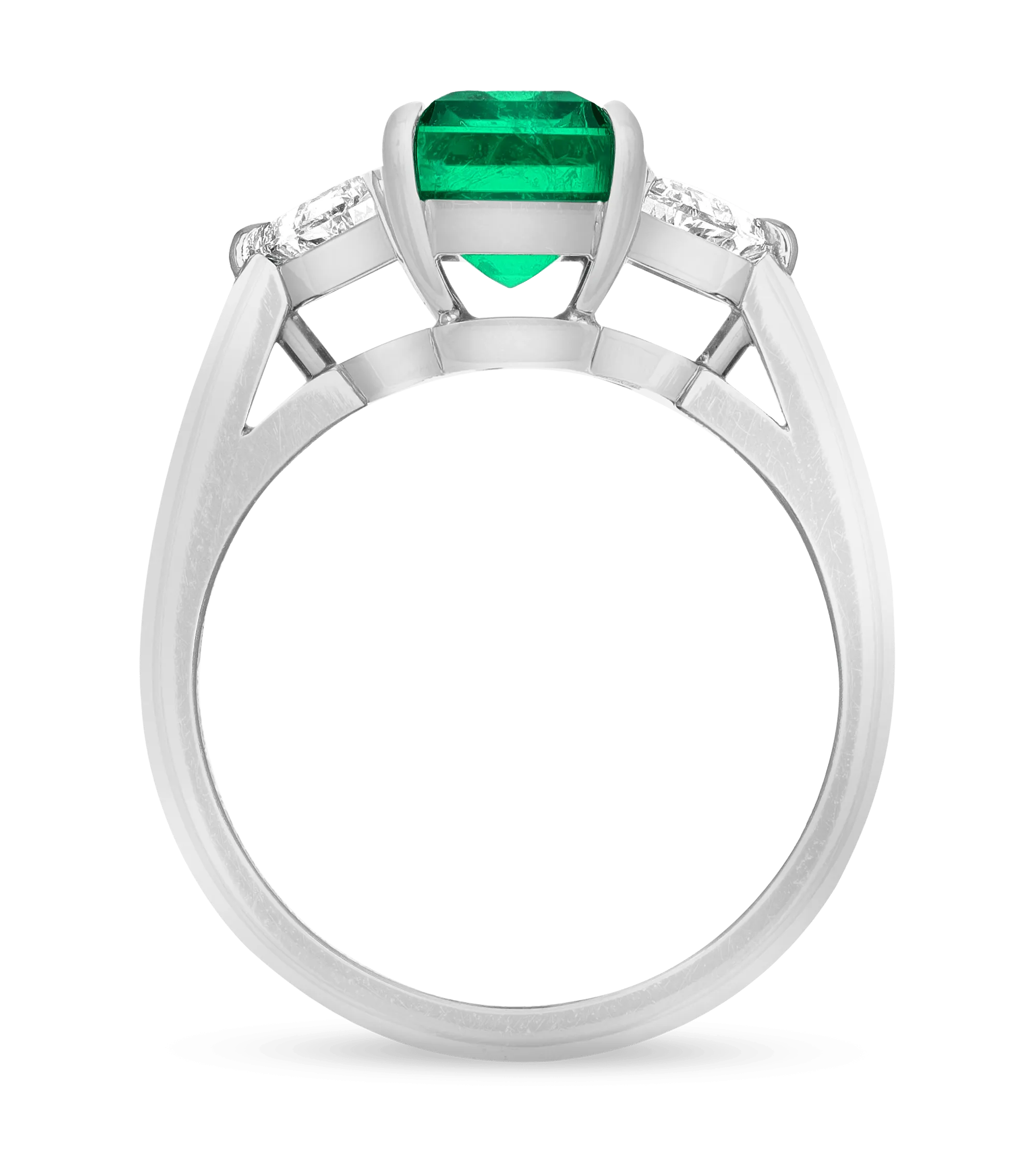 Colombian Emerald Ring, 3.42 Carats