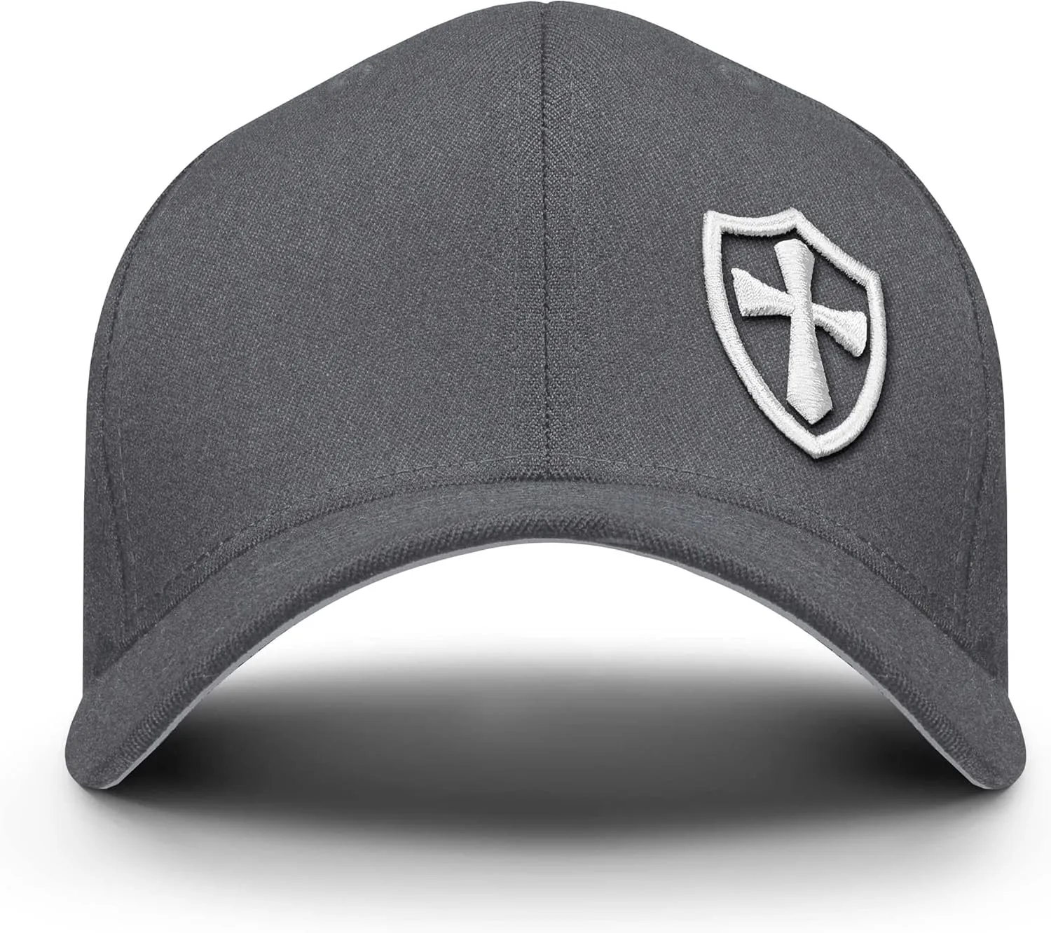 Dion Wear Crusader Baseball Cap for Men, Mid Profile Stretch Fitted
