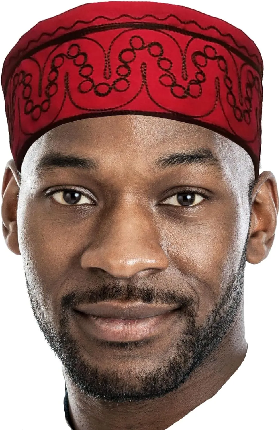 Dupsie's Adebo African Kufi Hat with Embroidery