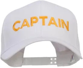 e4Hats.com Captain Embroidered Cap