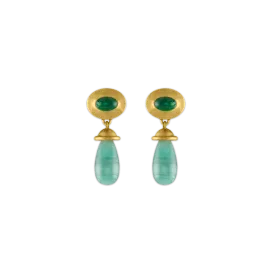 Emerald Alabastra Earrings