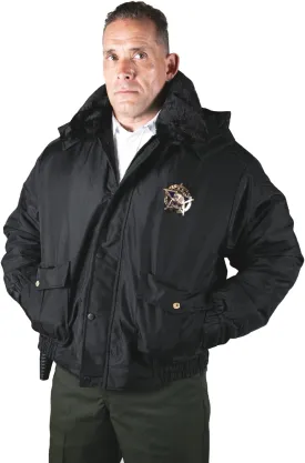 First Class 100% Nylon Oxford All Season Deluxe Plain and Security Bomber Jacket