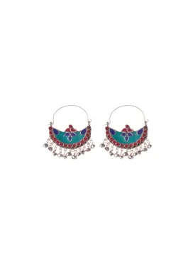Giveaway Green Chandbali Earring