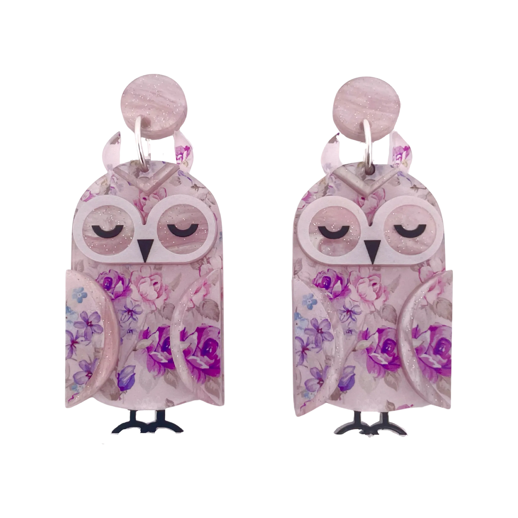 Lavender - earrings