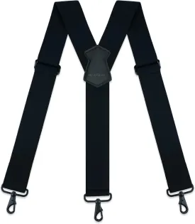 MELOTOUGH Suspenders for Men 2 Inch Wide Y Back Adjustable Elastic Big and Tall Suspenders with Swivel Hooks for Jeans