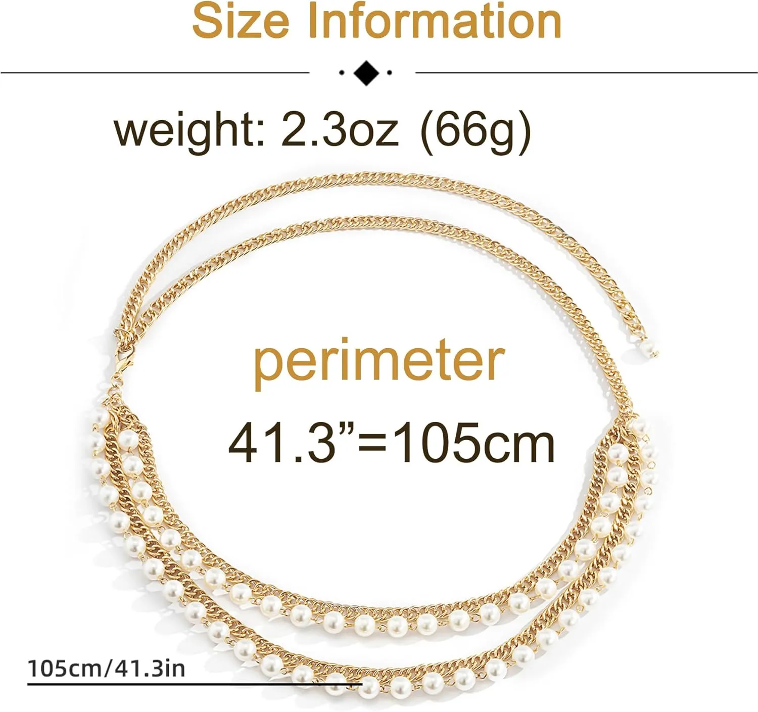 MODRSA Chain Belt Chain Silver Chain Belt Gold Chain Belt with Chain Sunflower Butterfly Waist Chain Belt Plus Size Long