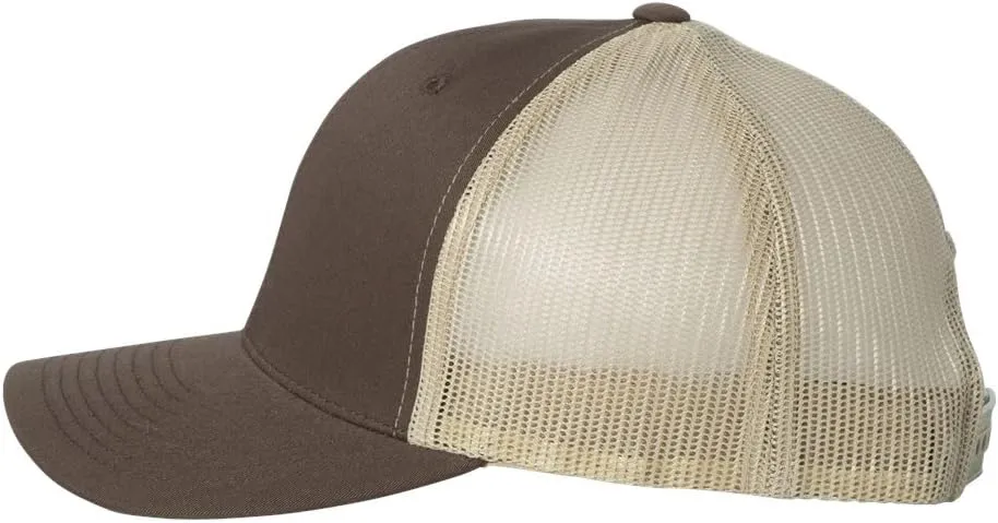 Peterbilt 389 Semi Truck Fully Embroidered YP 6606 Snapback Trucker Fitted Cap
