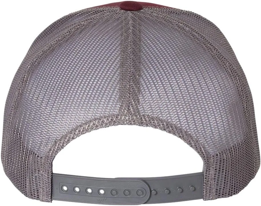 Peterbilt 389 Semi Truck Fully Embroidered YP 6606 Snapback Trucker Fitted Cap