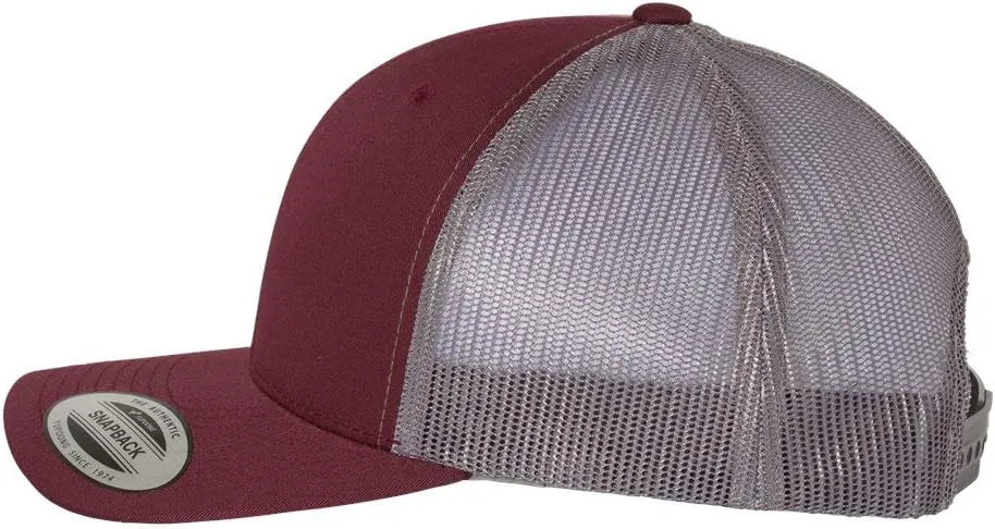Peterbilt 389 Semi Truck Fully Embroidered YP 6606 Snapback Trucker Fitted Cap