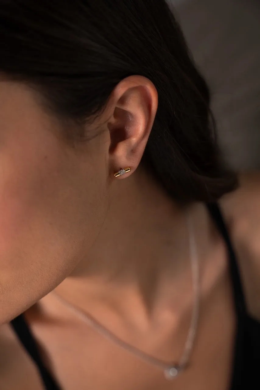 Pure Studs 14K Gold Plated