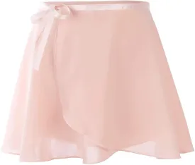 Soudittur Ballet Wrap Skirts Chiffon Dance Skirt for Toddler/Girls/Women
