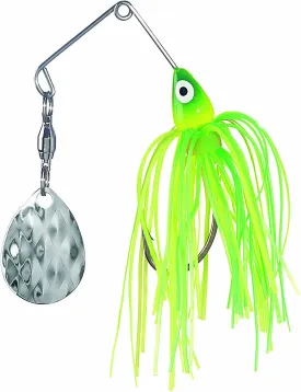 Strike King Mini-King Spinnerbait Fishing Lure, 1/8 oz, Durable Diamond Dust Head