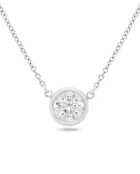 Tiffany & Co. Classic Diamond Solitaire Pendant 0.60ct