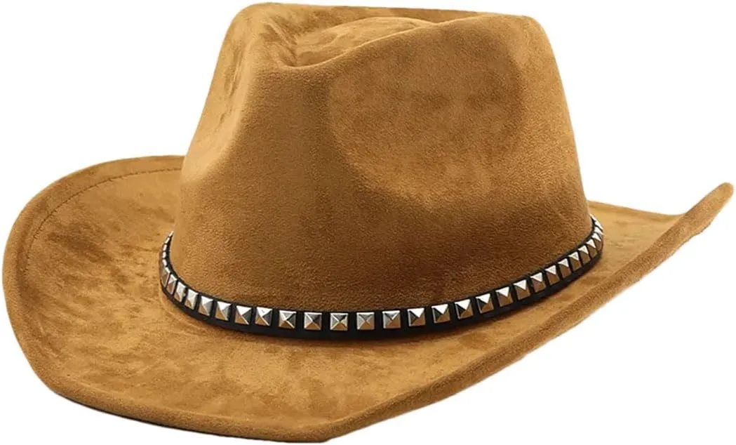 Women Jazz Hat 7Cm Wide Brim Fedora Hat Men Cowboy Hats Classic Sombrero