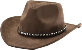 Women Jazz Hat 7Cm Wide Brim Fedora Hat Men Cowboy Hats Classic Sombrero